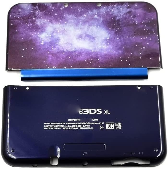 Sonuen غطاء علبة أمامي وخلفي لجهاز نينتندو نيو 3DS LL XL (إصدار محدود سماء المجرة) - Image 1